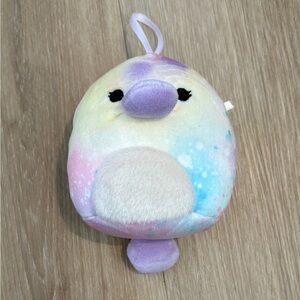 Brindles the Platypus 4” Rainbow Squishmallow Kellytoy